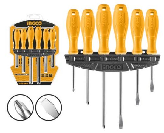 Picture of 6 Pcs Screwdriver Set ( With 1 pcs Plastic Frame)