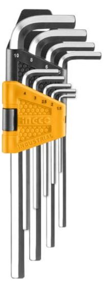 Picture of Hex Key: 9PCS CrV