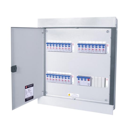 Picture of HPL: 12 Way Double Door Triple Pole & Neutral Distribution Board DX Range