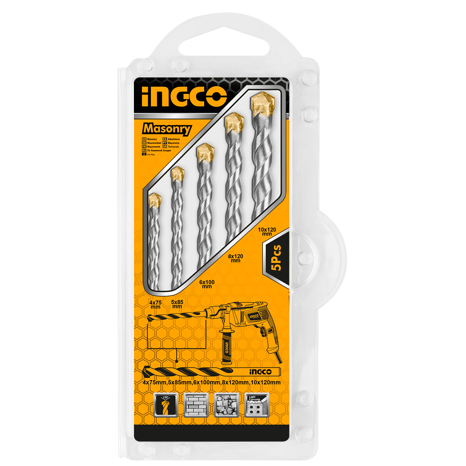 Concrete drill bit set sale