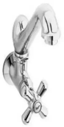 Picture of Quarter Turn Sink Bib Cock: Silver