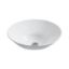 Picture of Conical Bel Table Top Vessel Basin: White