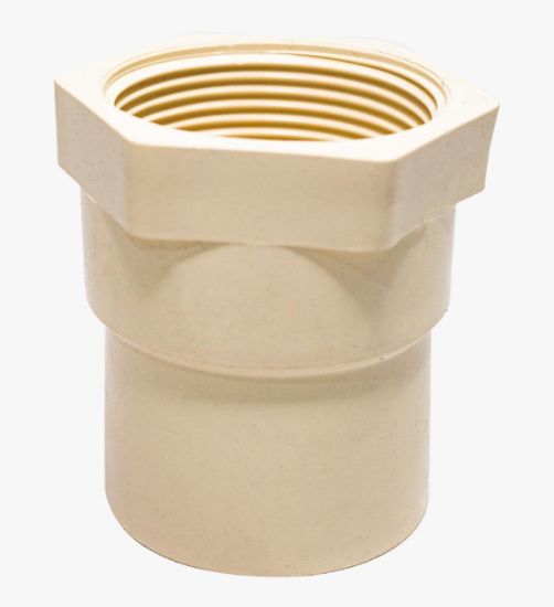 Picture of NUPLAST: CPVC Female Adaptor Plastic Threaded: 15mm