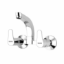 Picture of TOYO: Emerald Series Square Heavy Spout Sink Mixer 3/4inch: CP