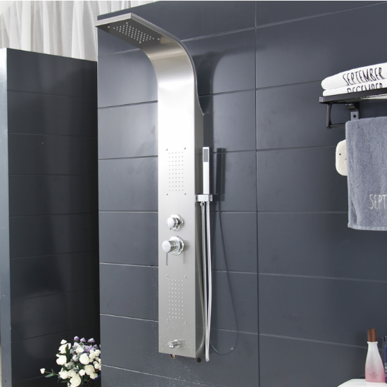 Picture of TOYO: Shower Panel 1450x200x70mm: Matt