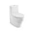 Picture of KOHLER: OVE One Piece Dual Flush Toilet With Aqua-piston Flush: White