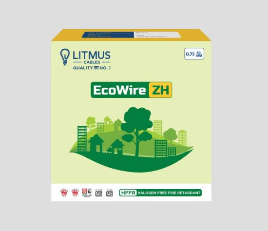 Picture of LITMUS: ECO 90Mtrs. Single Core MS Wire 0.75mm: Red