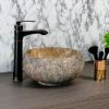 Picture of TOYO: Art Basin 31X31X16CM: Brown Marble & Texture (Double Finish)