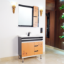 Picture of TOYO: Bathroom Vanity 810X470MM: Black & Safron