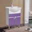 Picture of TOYO: Bathroom Vanity 560X430MM: White & Purple