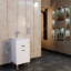 Picture of TOYO: Bathroom Vanity 425X425MM: Full White, Full Ivory