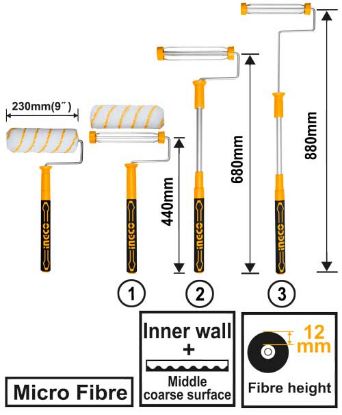 Picture of Telescoping Cylinder Brush - HRHT442302T